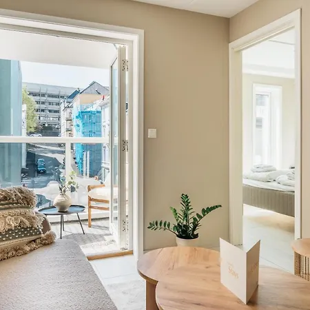 Urban - Scandinavian Comfort With Private Balcony Bergen