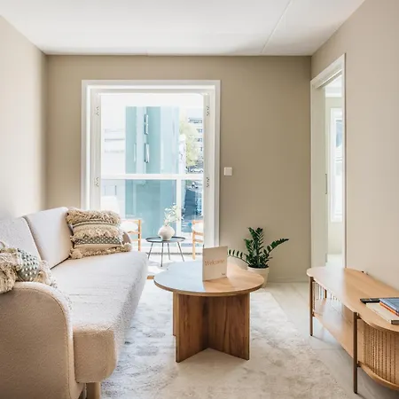 Apartmán Urban - Scandinavian Comfort With Private Balcony Bergen