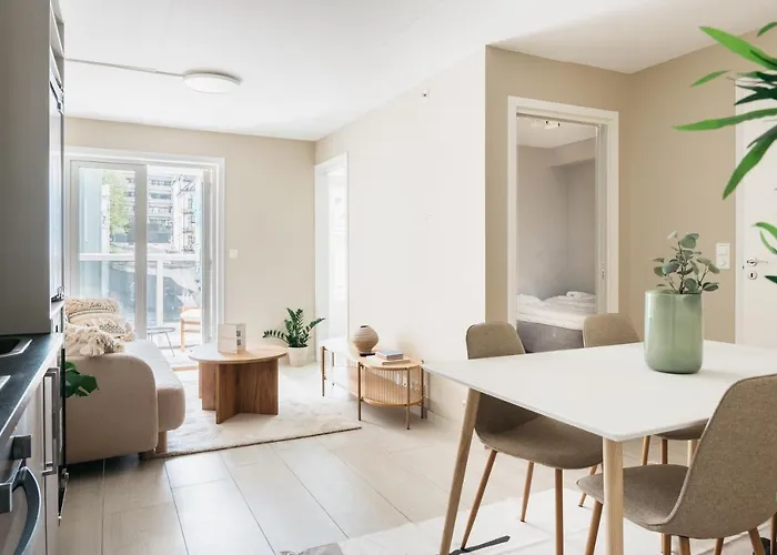 公寓 Urban - Scandinavian Comfort With Private Balcony